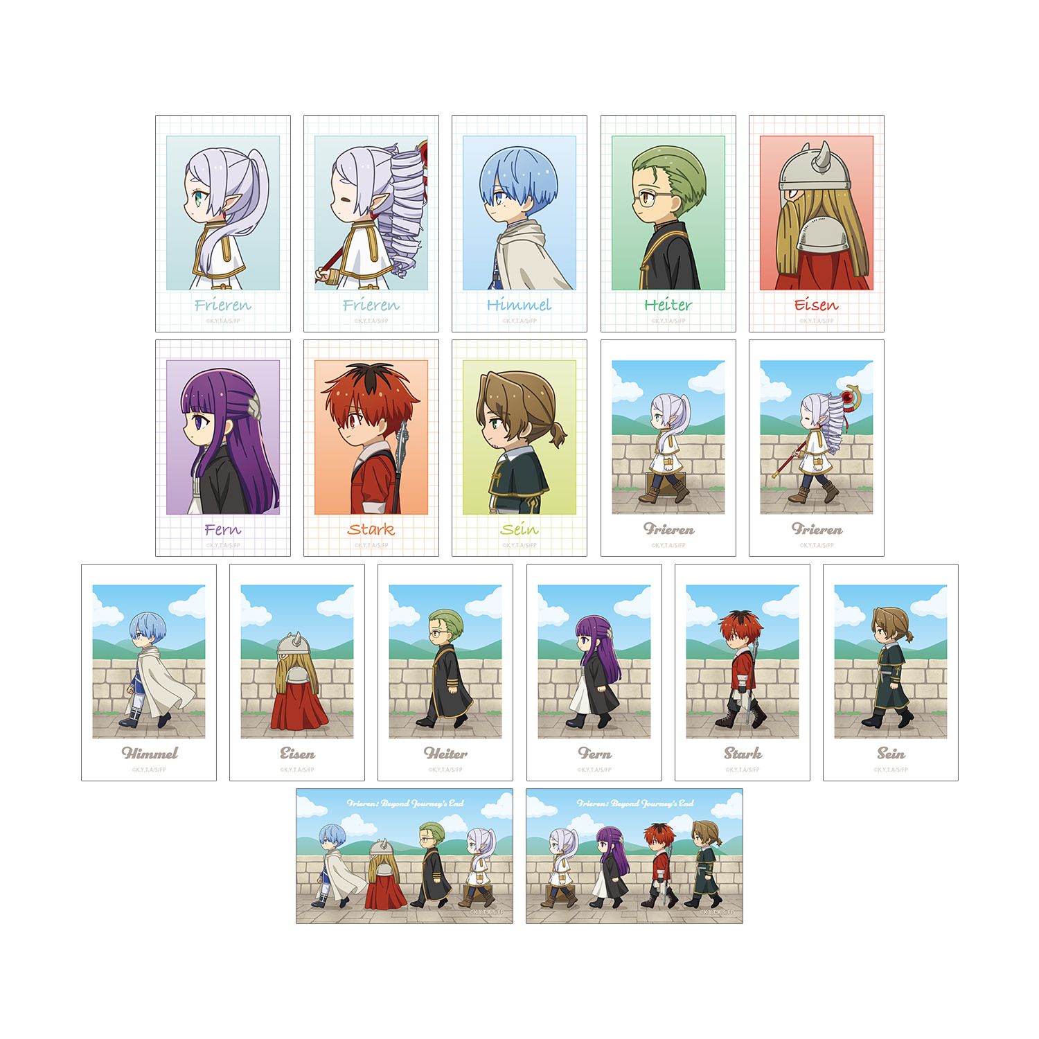 『葬送のフリーレン』 トレーディング ちびとこ イラストカード(単位/単品) - 公式商品画像 | AniSmile