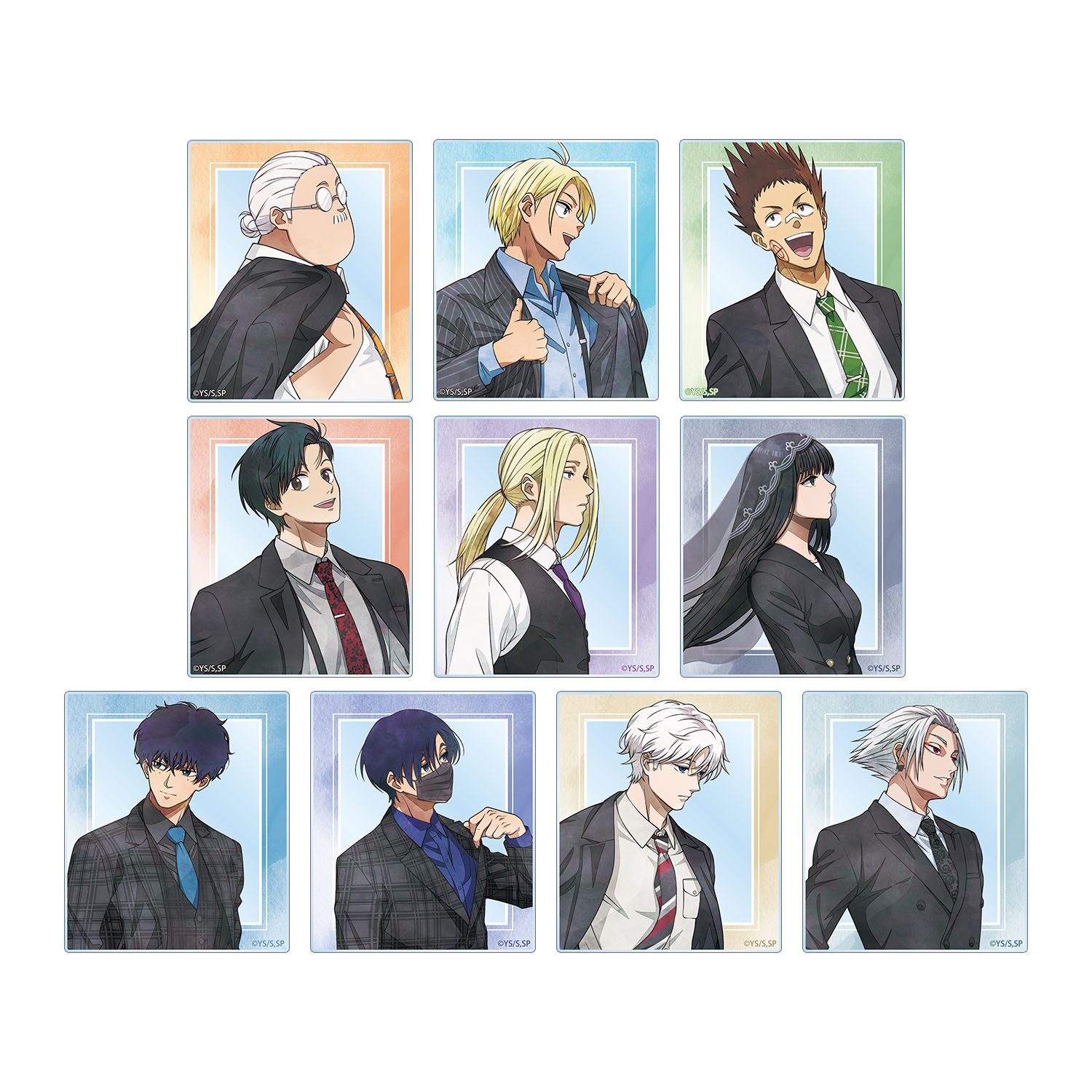 TVアニメ『SAKAMOTO DAYS』 描き下ろし スーツの歩みver. トレーディングアクリルカード(単位/単品) - 公式商品画像 | AniSmile