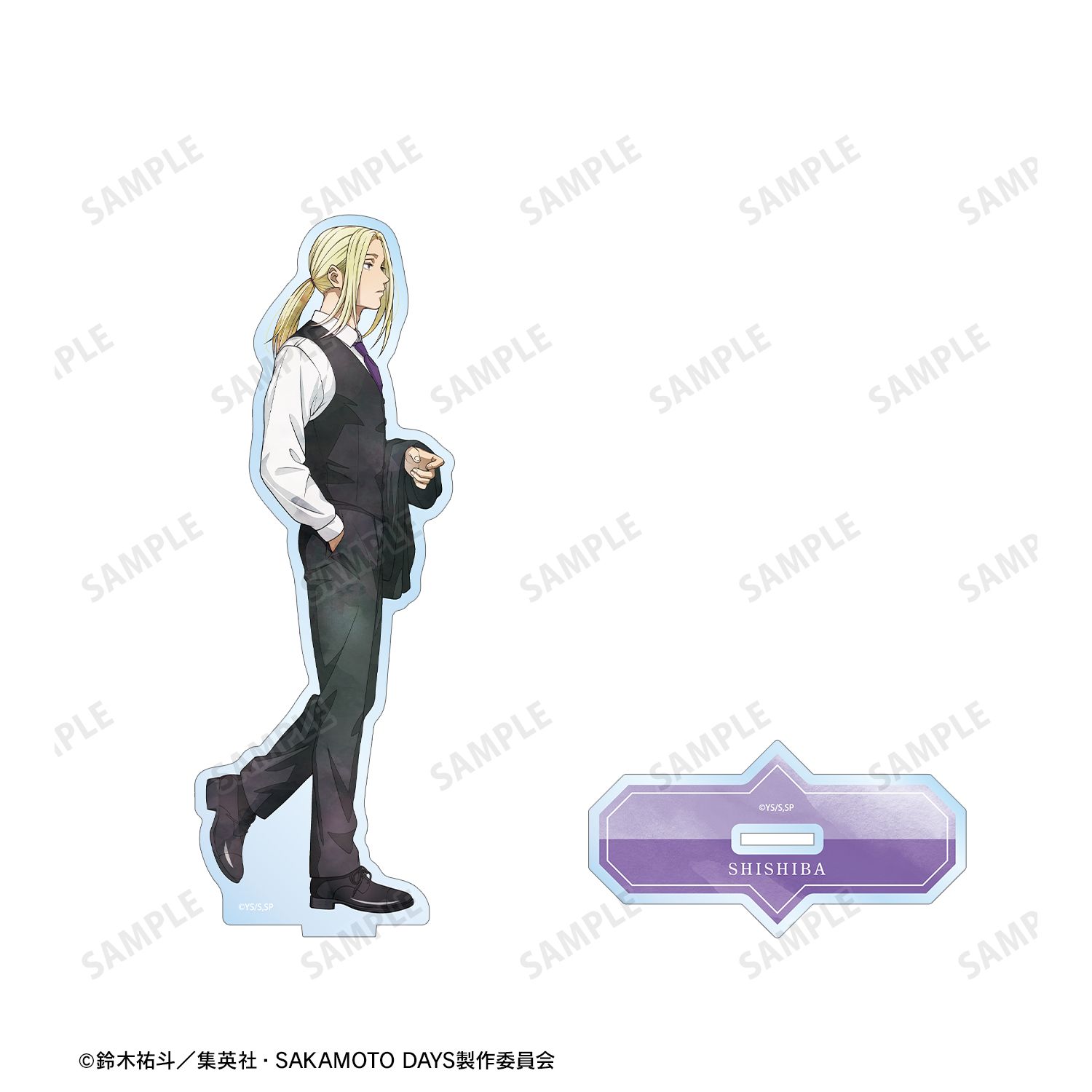 TVアニメ『SAKAMOTO DAYS』 描き下ろし 神々廻 スーツの歩みver. BIGアクリルスタンド 画像 3 | AniSmile