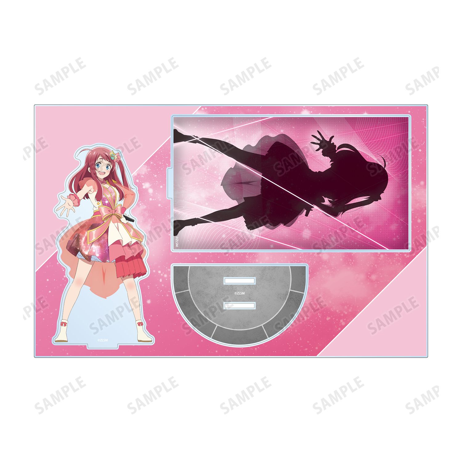 劇場版『ゾンビランドサガ ゆめぎんがパラダイス』 源 さくら ライブver. アクリルジオラマスタンド 画像 3 | AniSmile