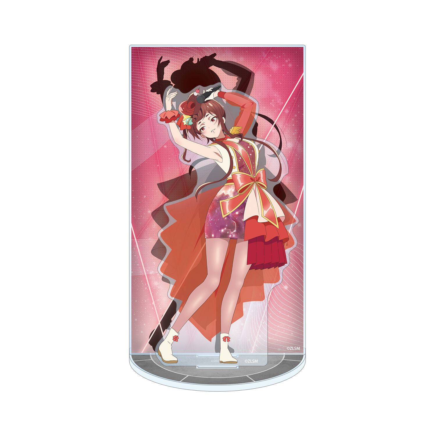 劇場版『ゾンビランドサガ ゆめぎんがパラダイス』 ゆうぎり ライブver. アクリルジオラマスタンド 画像 2 | AniSmile