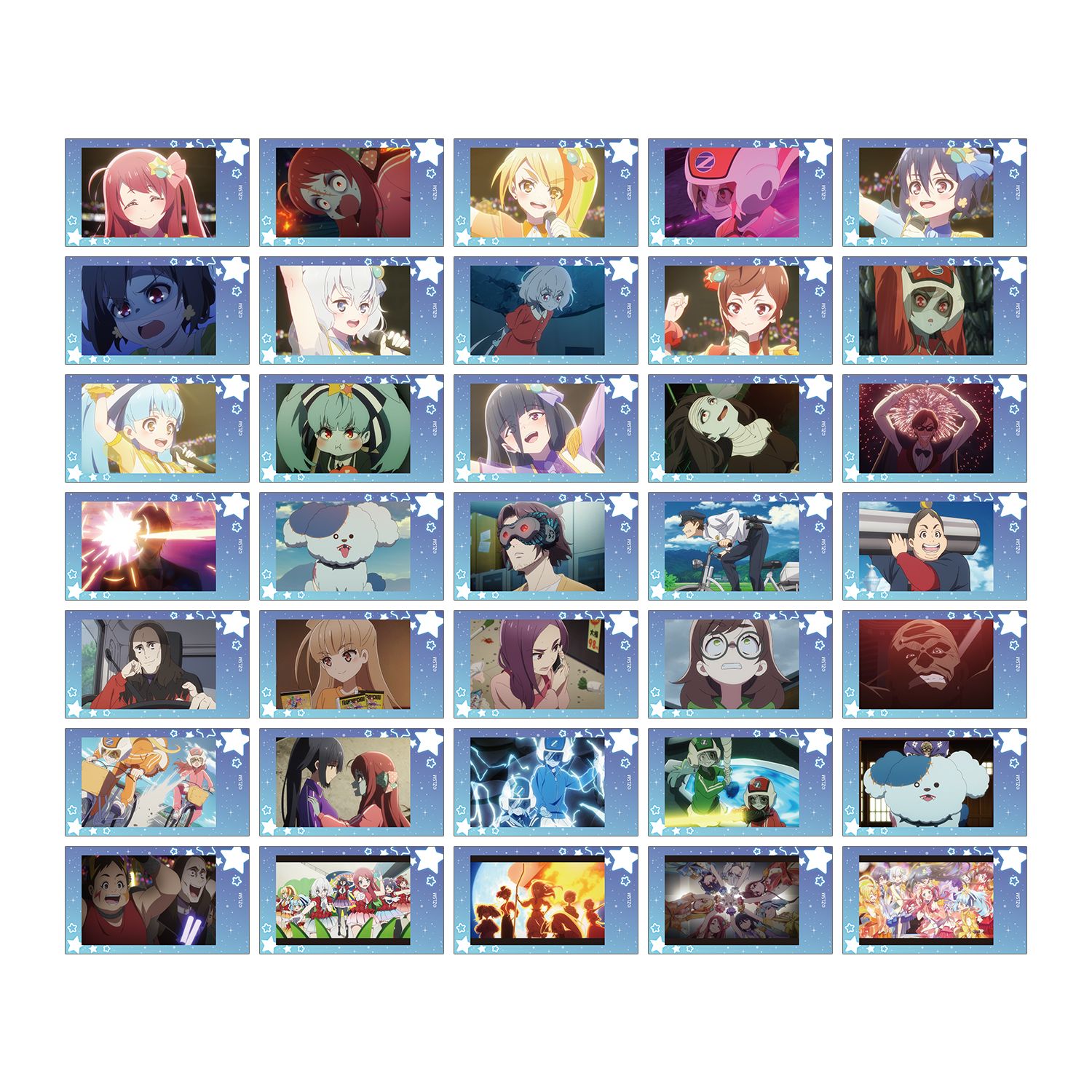 劇場版『ゾンビランドサガ ゆめぎんがパラダイス』 トレーディング場面写Ani-Frame(単位/単品) - 公式商品画像 | AniSmile