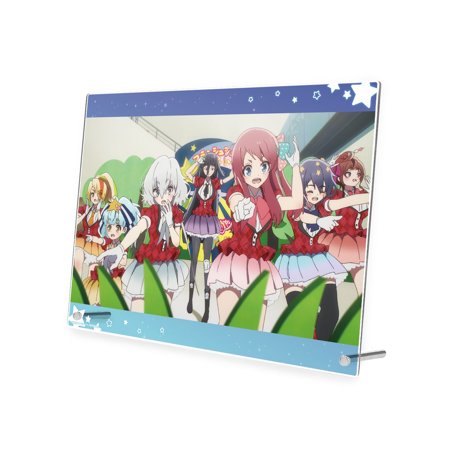 劇場版『ゾンビランドサガ ゆめぎんがパラダイス』 フランシュシュ 場面写A4アクリルパネル ver.A 画像 4 | AniSmile