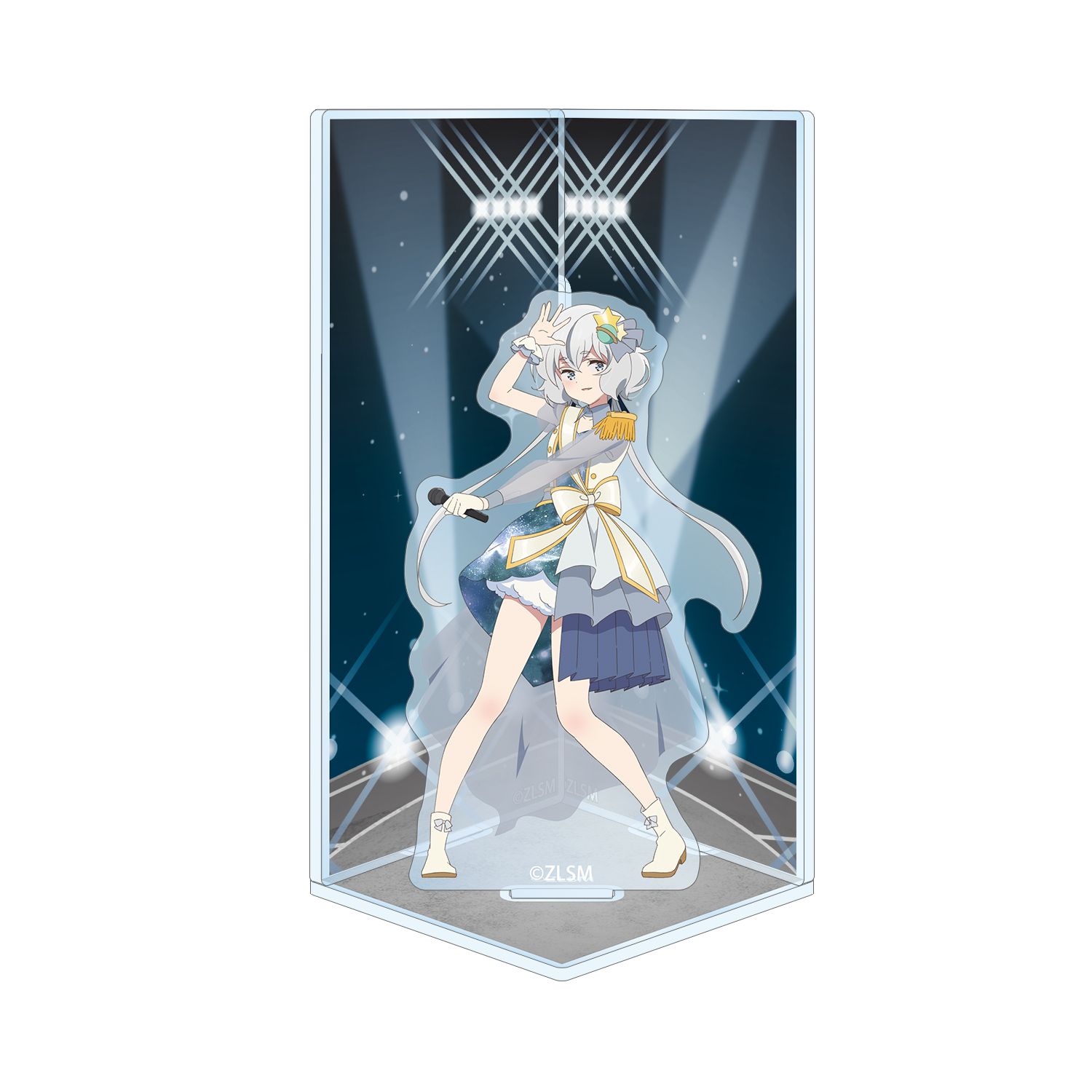 劇場版『ゾンビランドサガ ゆめぎんがパラダイス』 紺野 純子 ライブver. キューブ型ジオラマ風アクリルスタンド - 公式商品画像 | AniSmile