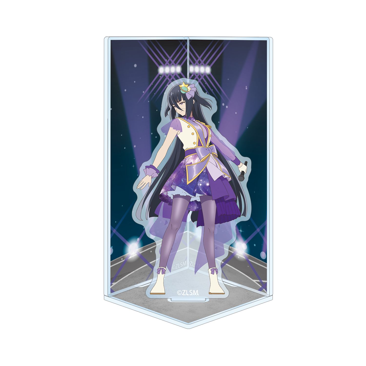劇場版『ゾンビランドサガ ゆめぎんがパラダイス』 山田 たえ ライブver. キューブ型ジオラマ風アクリルスタンド - 公式商品画像 | AniSmile