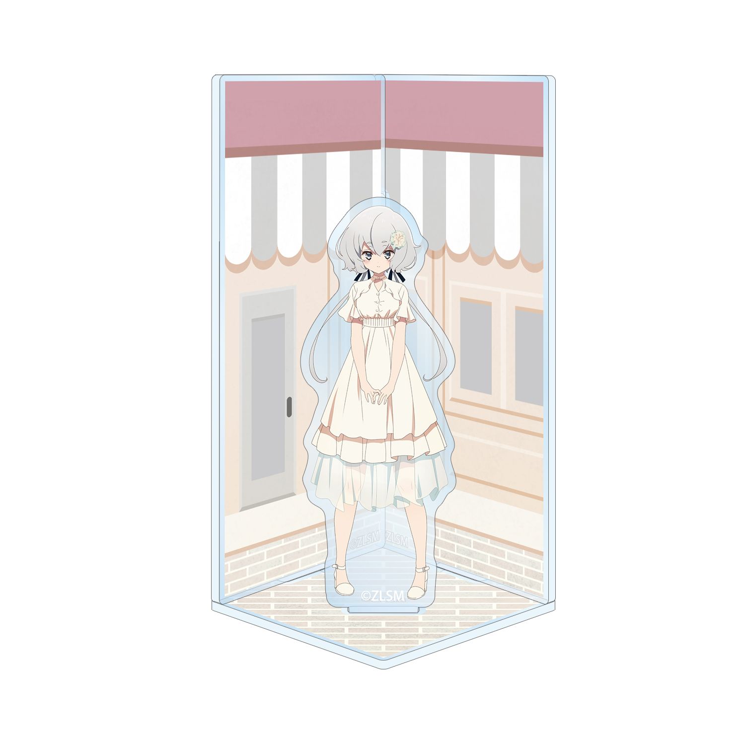 劇場版『ゾンビランドサガ ゆめぎんがパラダイス』 紺野 純子 私服ver. キューブ型ジオラマ風アクリルスタンド - 公式商品画像 | AniSmile
