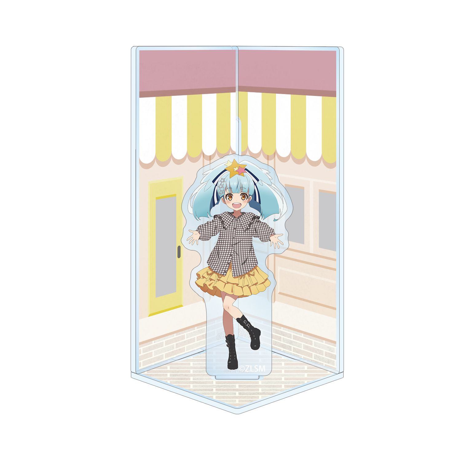 劇場版『ゾンビランドサガ ゆめぎんがパラダイス』 星川 リリィ 私服ver. キューブ型ジオラマ風アクリルスタンド - 公式商品画像 | AniSmile