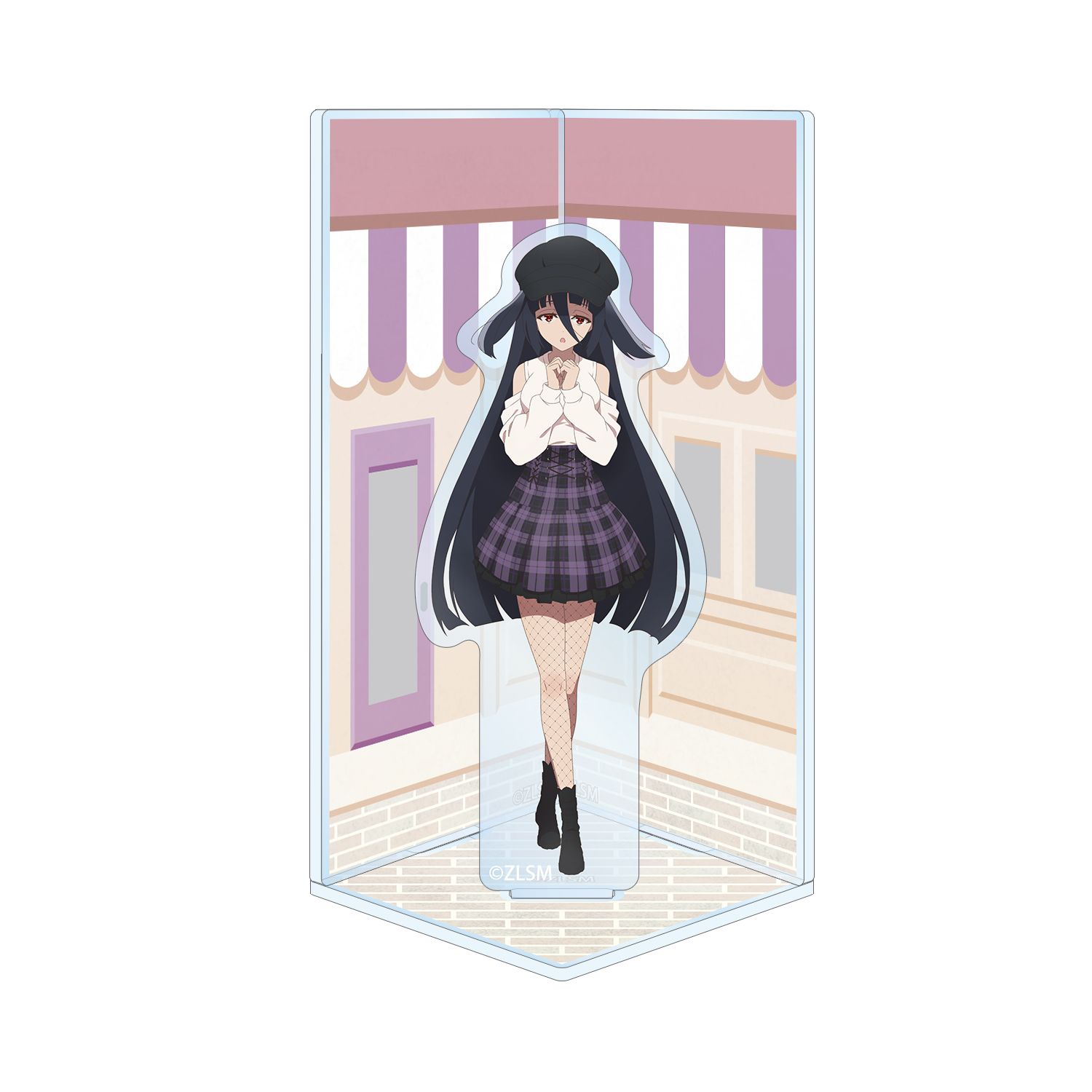 劇場版『ゾンビランドサガ ゆめぎんがパラダイス』 山田 たえ 私服ver. キューブ型ジオラマ風アクリルスタンド - 公式商品画像 | AniSmile
