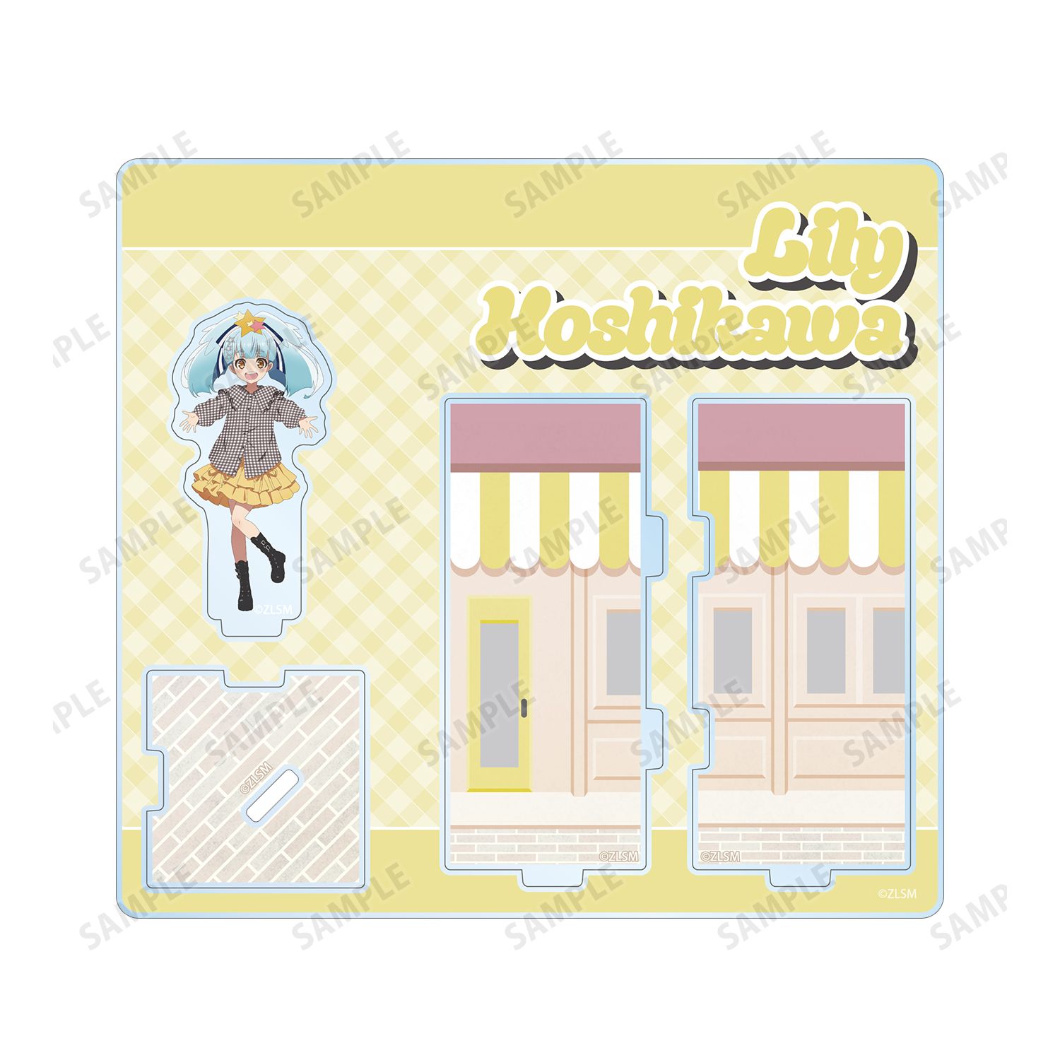 劇場版『ゾンビランドサガ ゆめぎんがパラダイス』 星川 リリィ 私服ver. キューブ型ジオラマ風アクリルスタンド 画像 2 | AniSmile