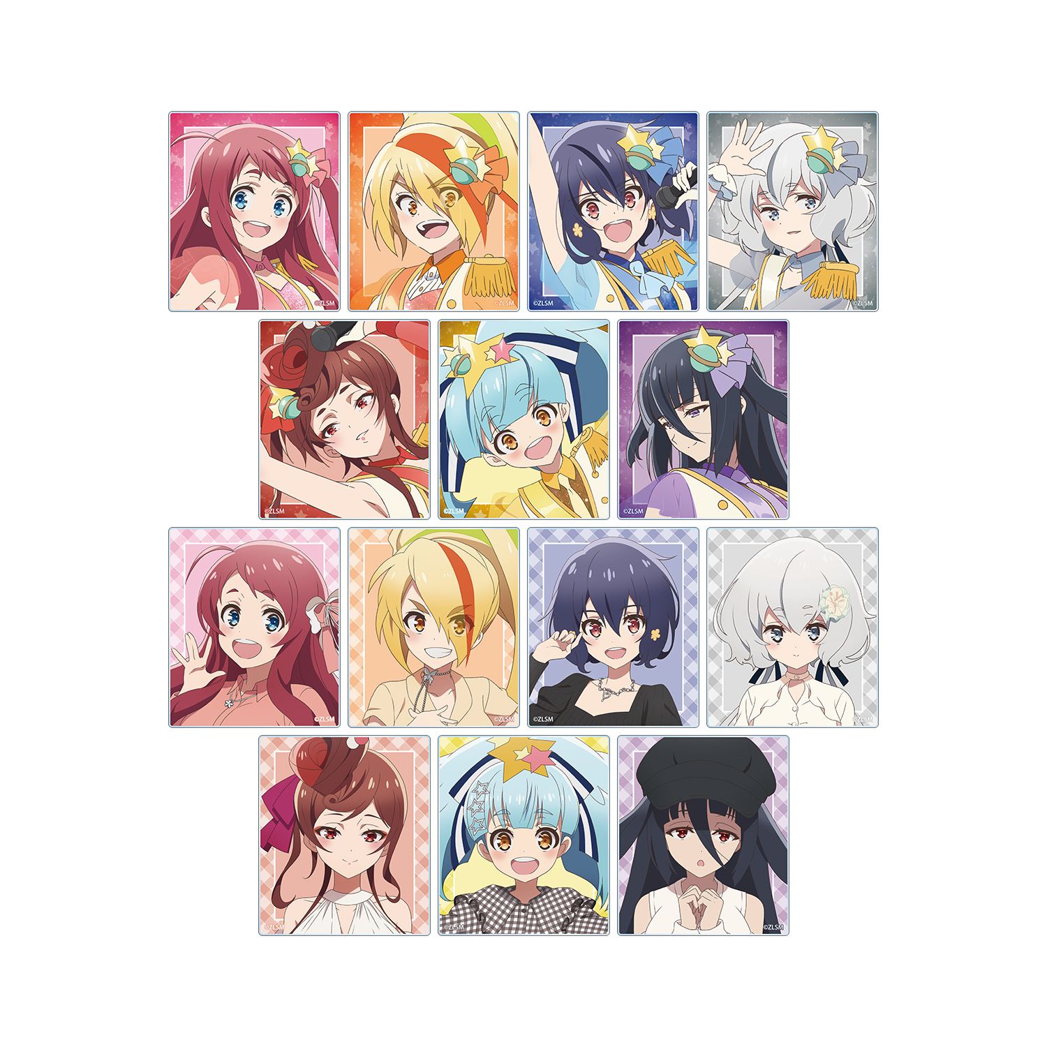 劇場版『ゾンビランドサガ ゆめぎんがパラダイス』 トレーディングアクリルカード(単位/単品) - 公式商品画像 | AniSmile