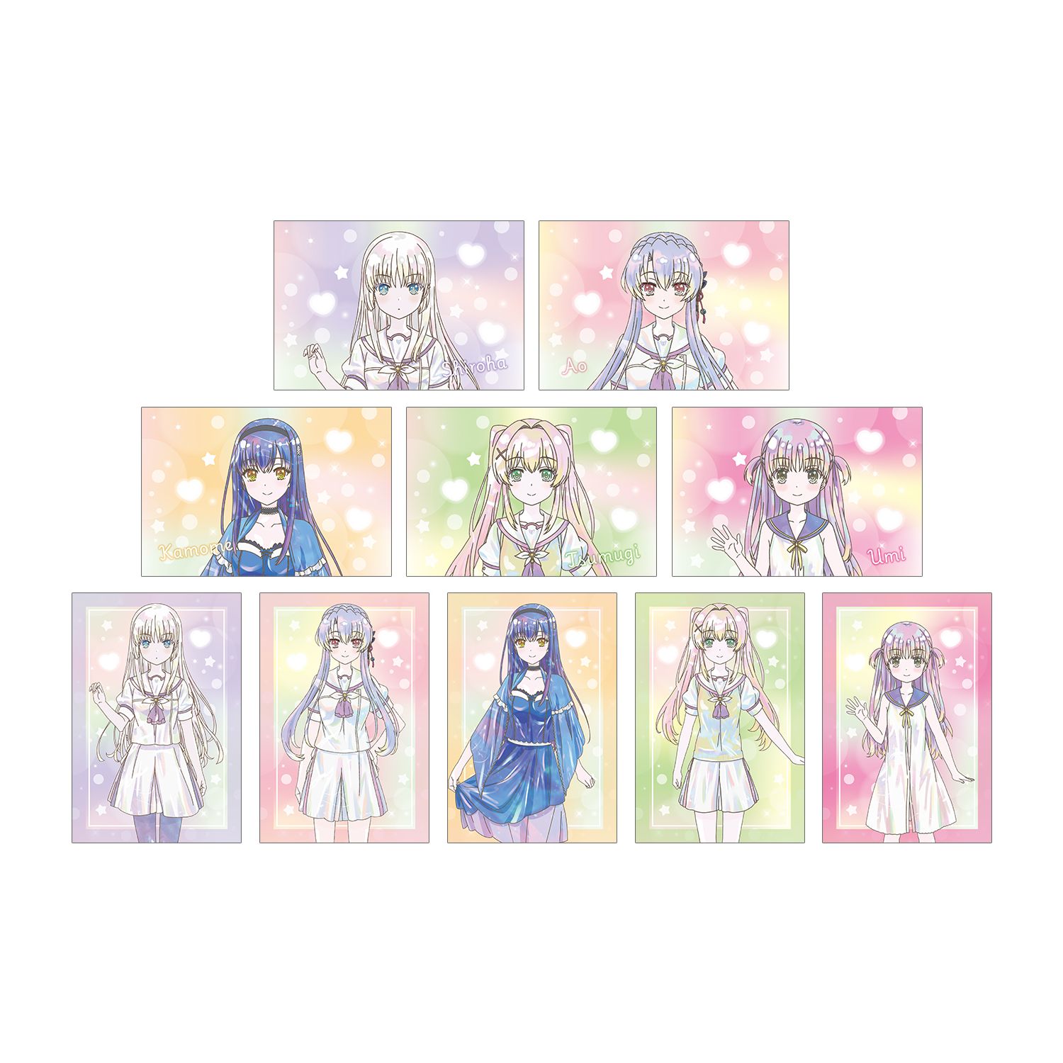 TVアニメ『Summer Pockets』 トレーディング Ani-Art KAWAII label ポストカード(単位/単品) - 公式商品画像 | AniSmile