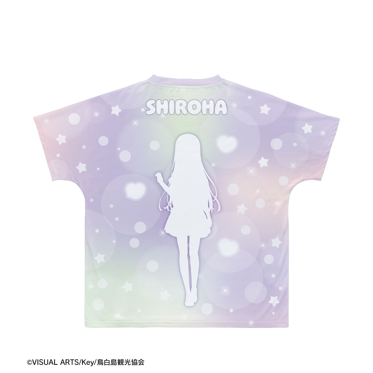 TVアニメ『Summer Pockets』 鳴瀬しろは Ani-Art KAWAII label フルグラフィックTシャツユニセックス(サイズ/XS) 画像 3 | AniSmile