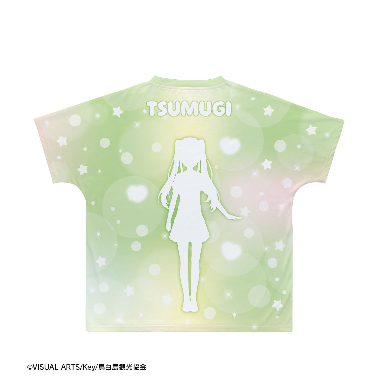 TVアニメ『Summer Pockets』 紬ヴェンダース Ani-Art KAWAII label フルグラフィックTシャツユニセックス(サイズ/S) 画像 3 | AniSmile