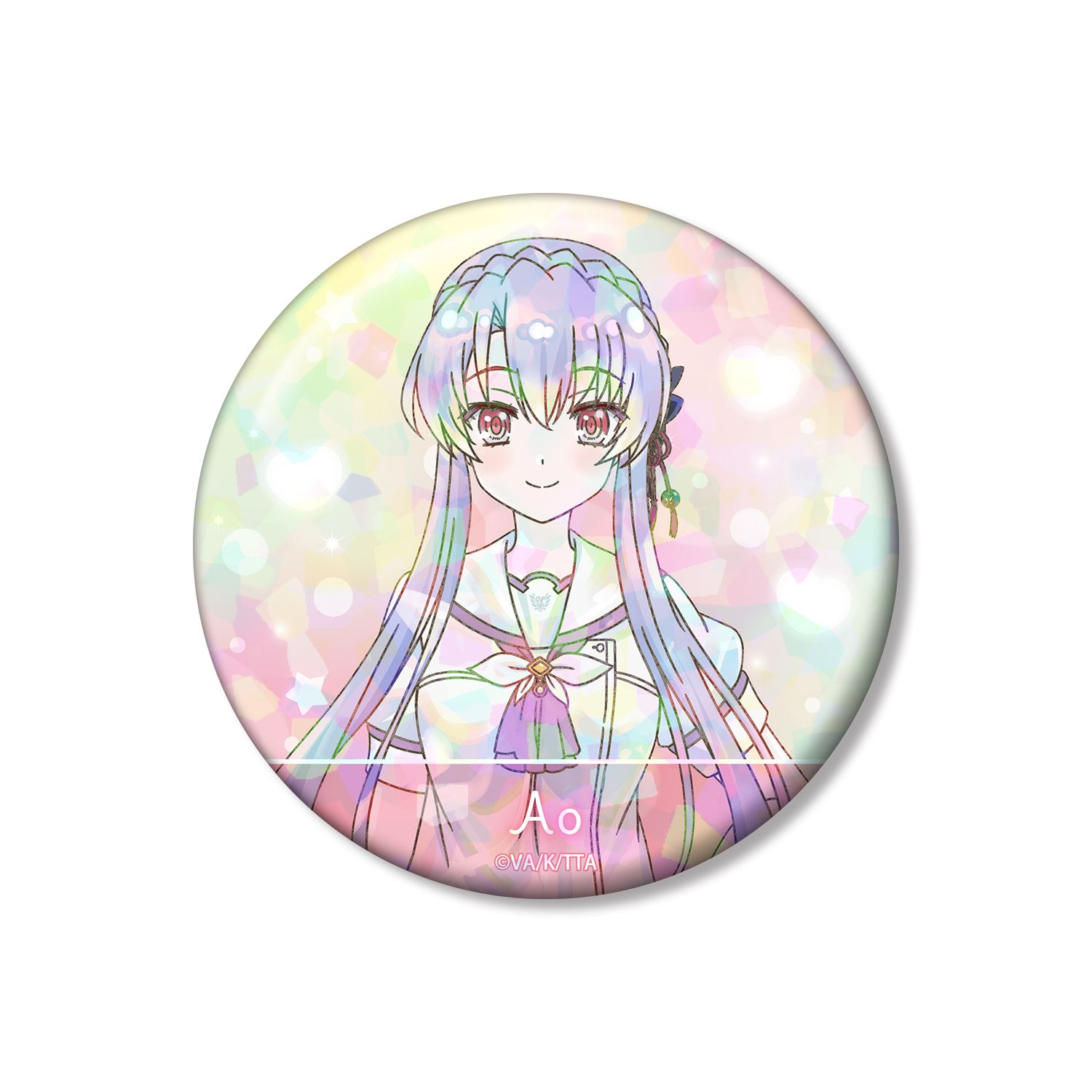TVアニメ『Summer Pockets』 空門蒼 Ani-Art KAWAII label 75mmホログラム缶バッジ - 公式商品画像 | AniSmile