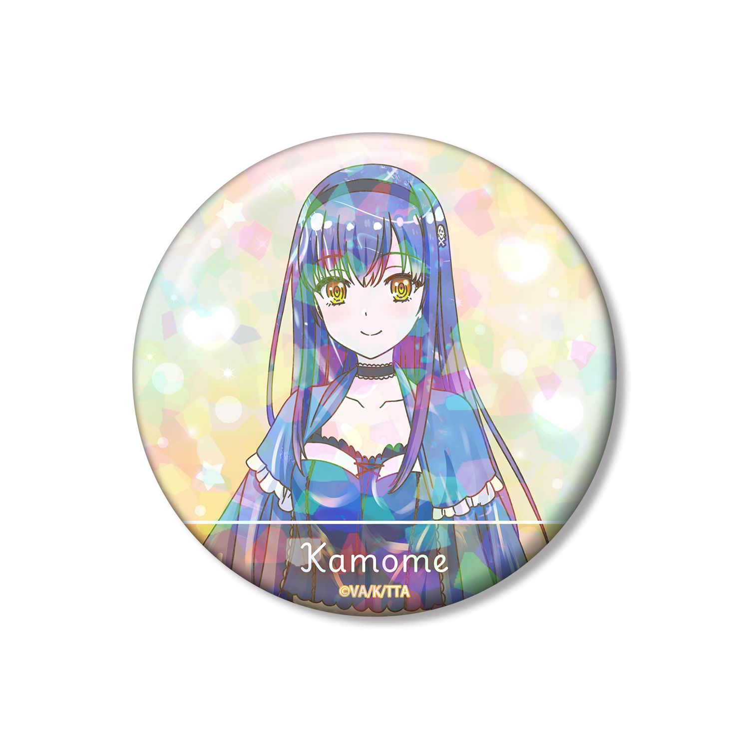TVアニメ『Summer Pockets』 久島鴎 Ani-Art KAWAII label 75mmホログラム缶バッジ 画像 2 | AniSmile