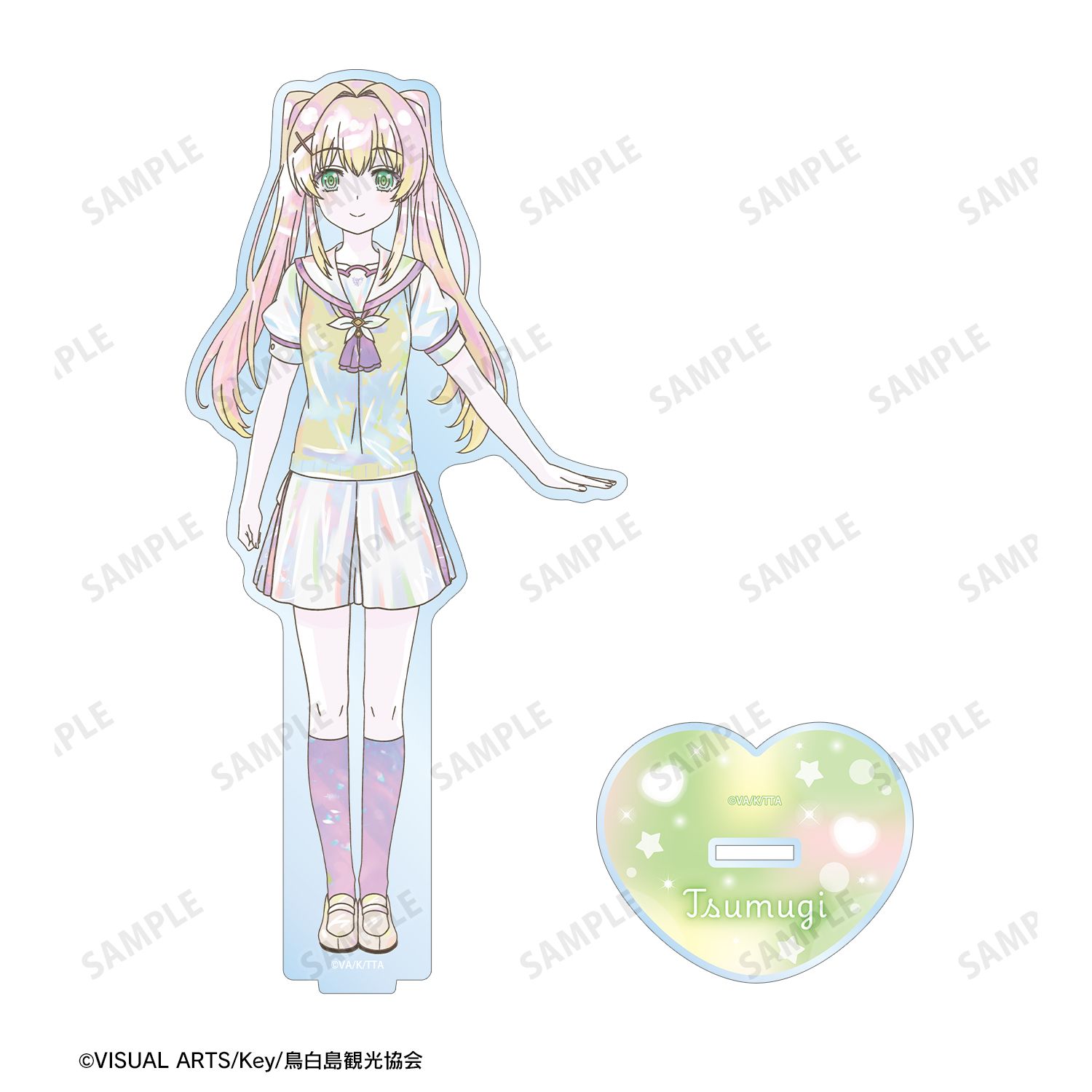 TVアニメ『Summer Pockets』 紬ヴェンダース Ani-Art KAWAII label BIGアクリルスタンド 画像 3 | AniSmile