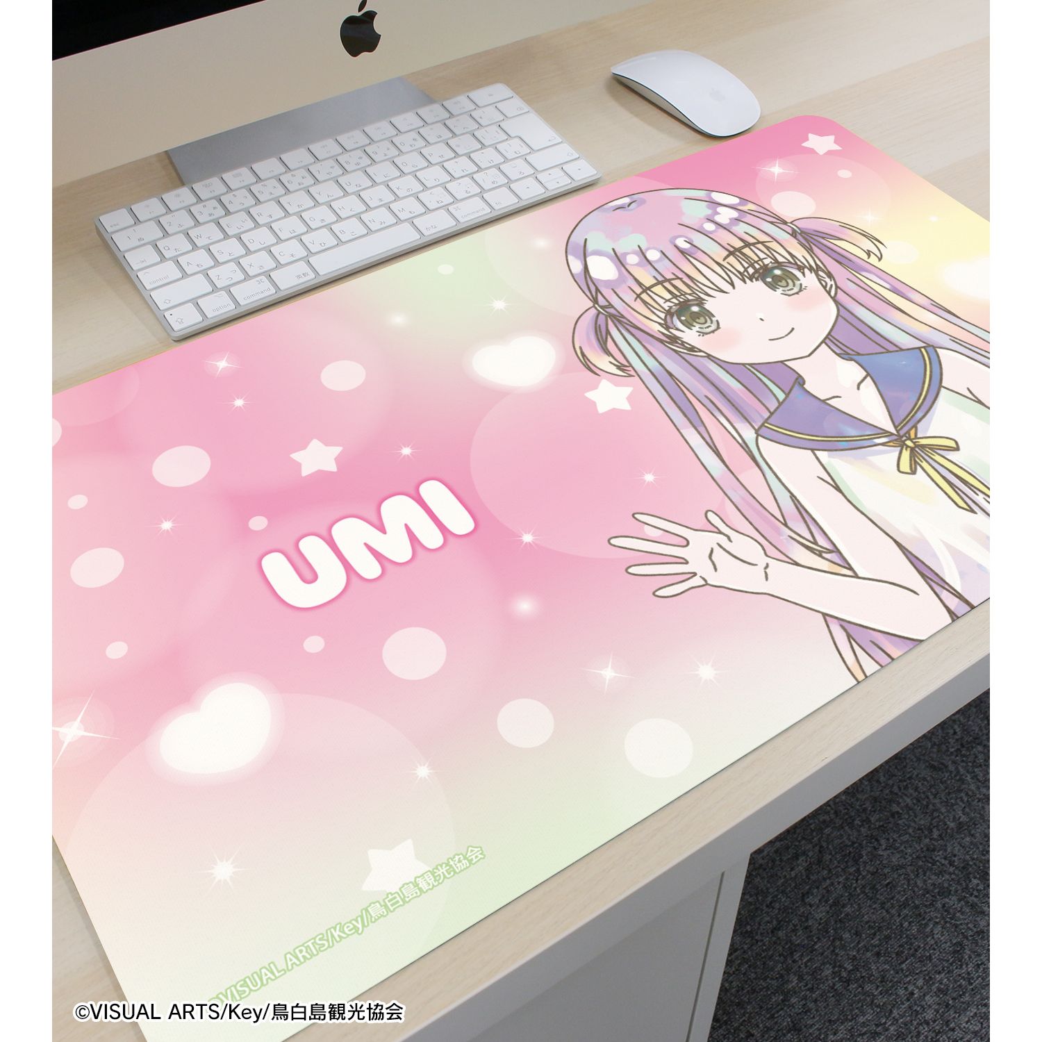 TVアニメ『Summer Pockets』 加藤うみ Ani-Art KAWAII label マルチデスクマット 画像 3 | AniSmile