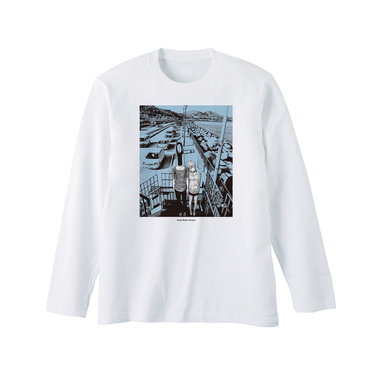 おやすみプンプン プンプン&田中愛子 原作コマロングTシャツ vol.2ユニセックス(サイズ/XXL) - 公式商品画像 | AniSmile