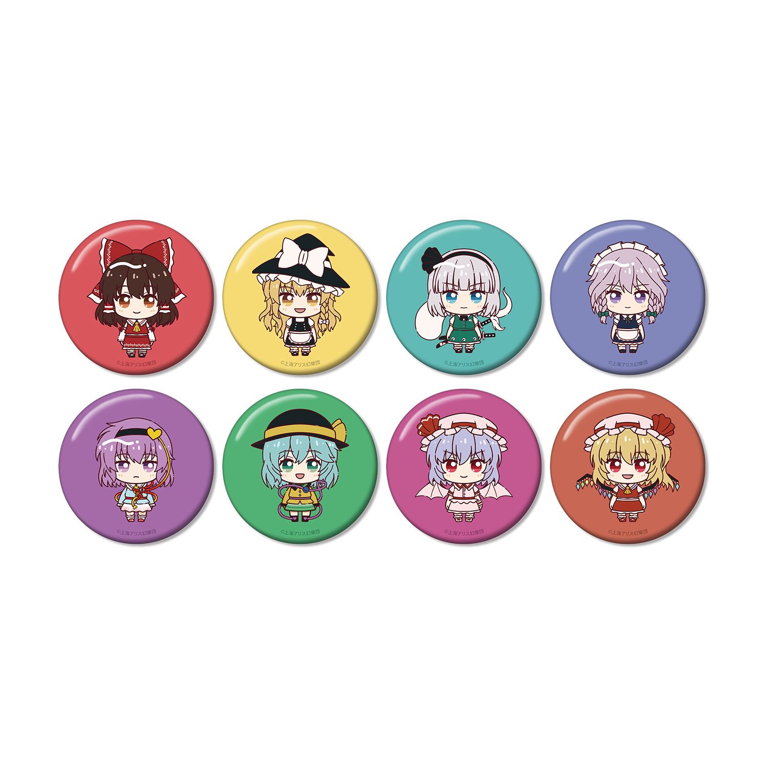 東方Project トレーディング ちょこんと! 缶バッジ(単位/単品) 画像 2 | AniSmile