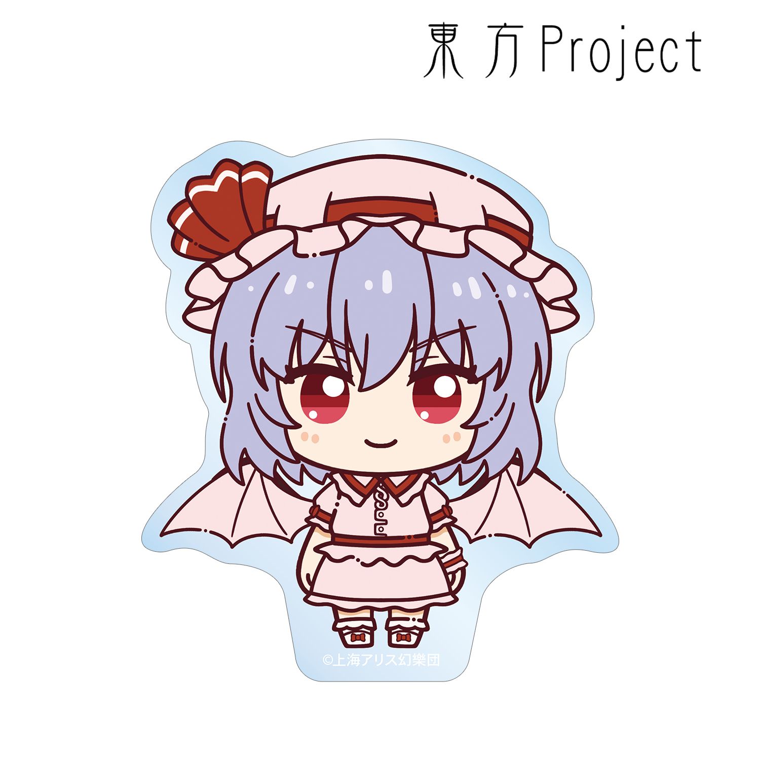 東方Project レミリア・スカーレット ちょこんと! クリアダイカットステッカー 画像 2 | AniSmile