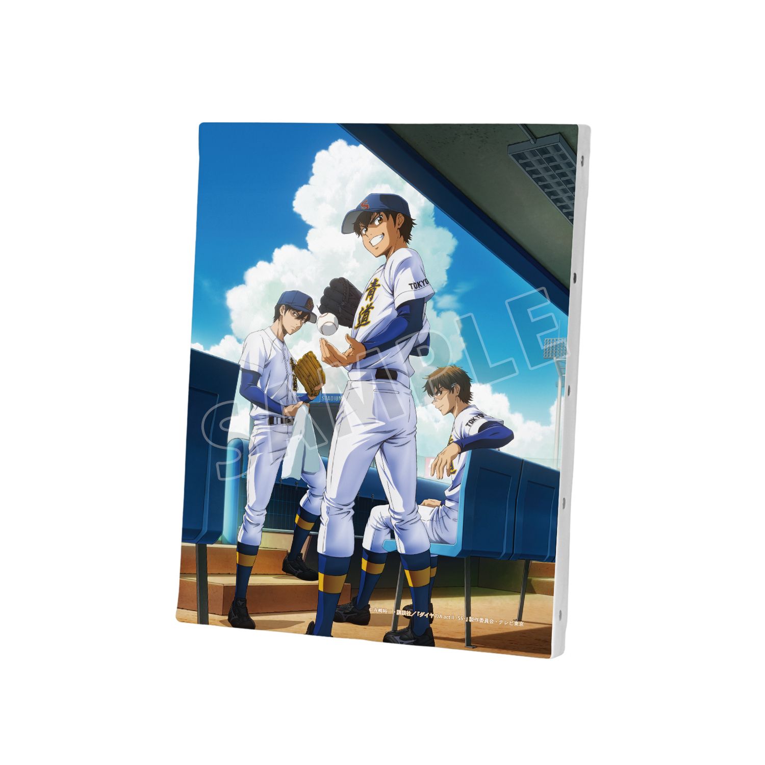 TVアニメ『ダイヤのA actⅡ -Second Season-』 キービジュアル F0号キャンバスボード - 公式商品画像 | AniSmile