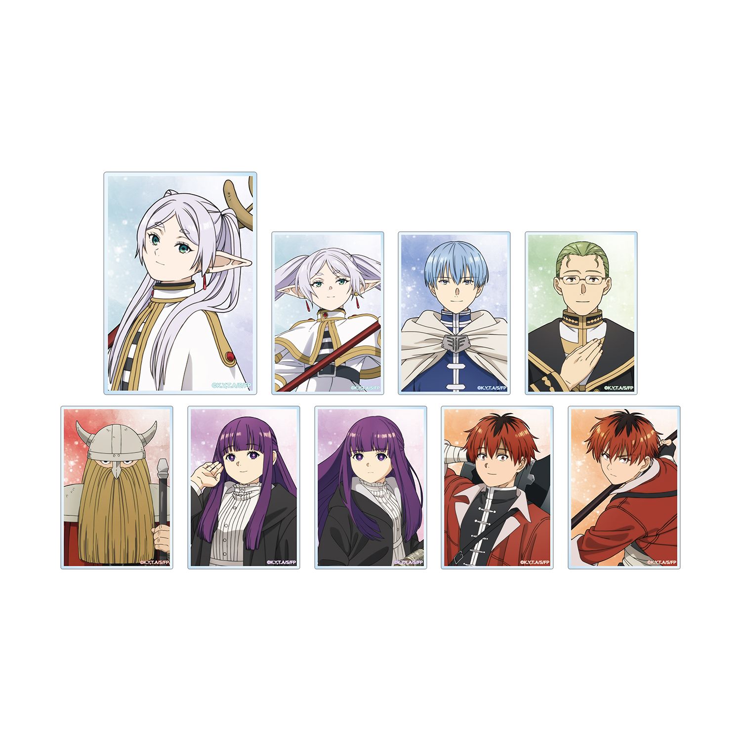 『葬送のフリーレン』 トレーディングアクリルカード(単位/単品) - 公式商品画像 | AniSmile