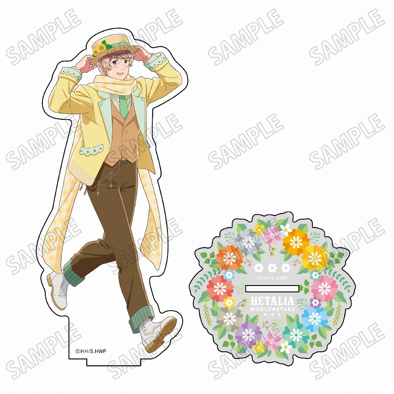 アニメ「ヘタリア World★Stars」 描き下ろしBIGアクリルスタンド【フラワーパレードver.】7ロシア - 公式商品画像 | AniSmile