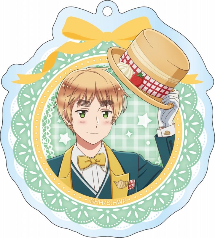 アニメ「ヘタリア World★Stars」 描き下ろしアクリルキーホルダー【スイーツパレードver.】5イギリス - 公式商品画像 | AniSmile