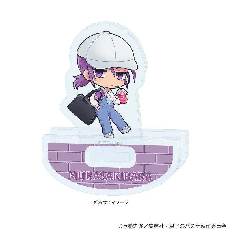 ゆらゆらアクリルスタンド「黒子のバスケ」14/紫原敦 ストリートショッピングver.(ミニキャライラスト) 画像 2 | AniSmile