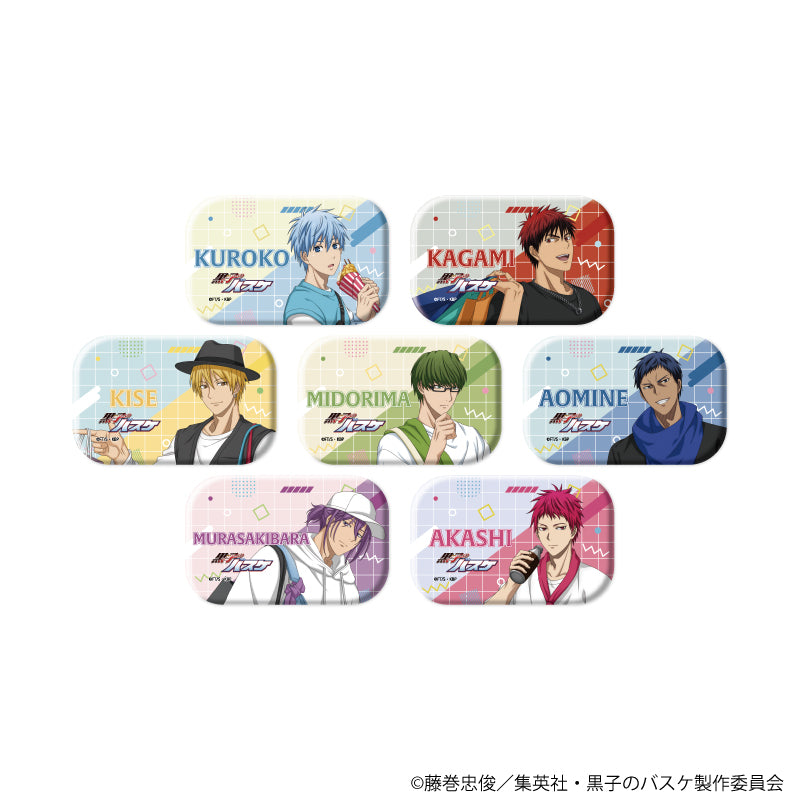 スクエア缶バッジ(横長)「黒子のバスケ」01/ストリートショッピングver. ブラインド(全7種)(描き下ろしイラスト) - 公式商品画像 | AniSmile