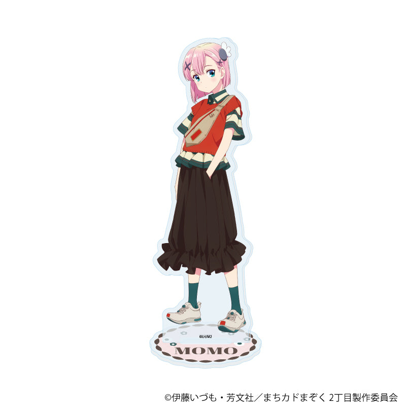 アクリルスタンド「まちカドまぞく 2丁目」26/千代田桃 おめかしver.(描き下ろしイラスト) - 公式商品画像 | AniSmile