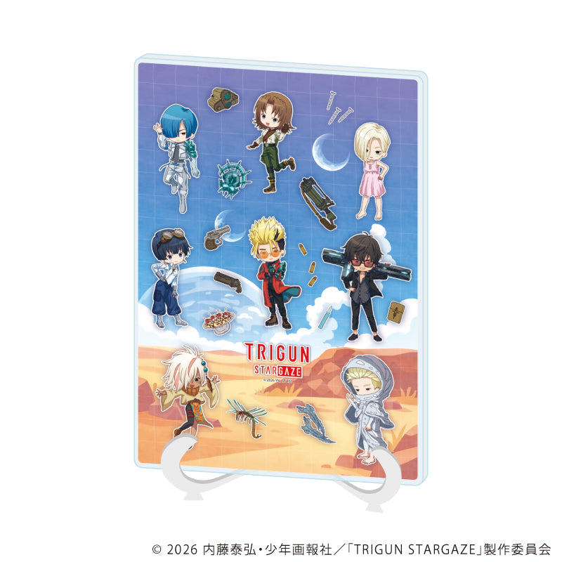 アクリルアートボード(A5サイズ)「TRIGUN STARGAZE」01/集合デザイン(グラフアート) - 公式商品画像 | AniSmile