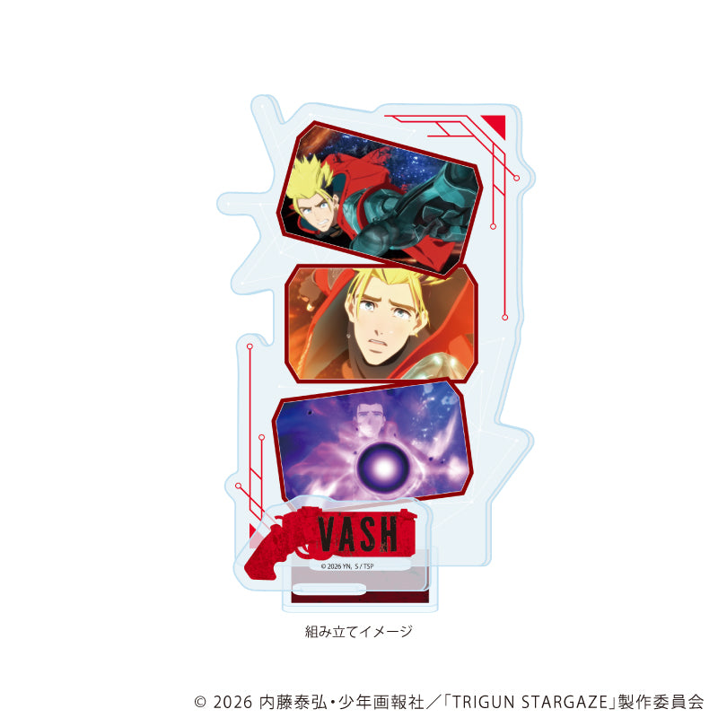 アクリルスタンドプレート「TRIGUN STARGAZE」01/ヴァッシュ・ザ・スタンピード(場面写) 画像 2 | AniSmile