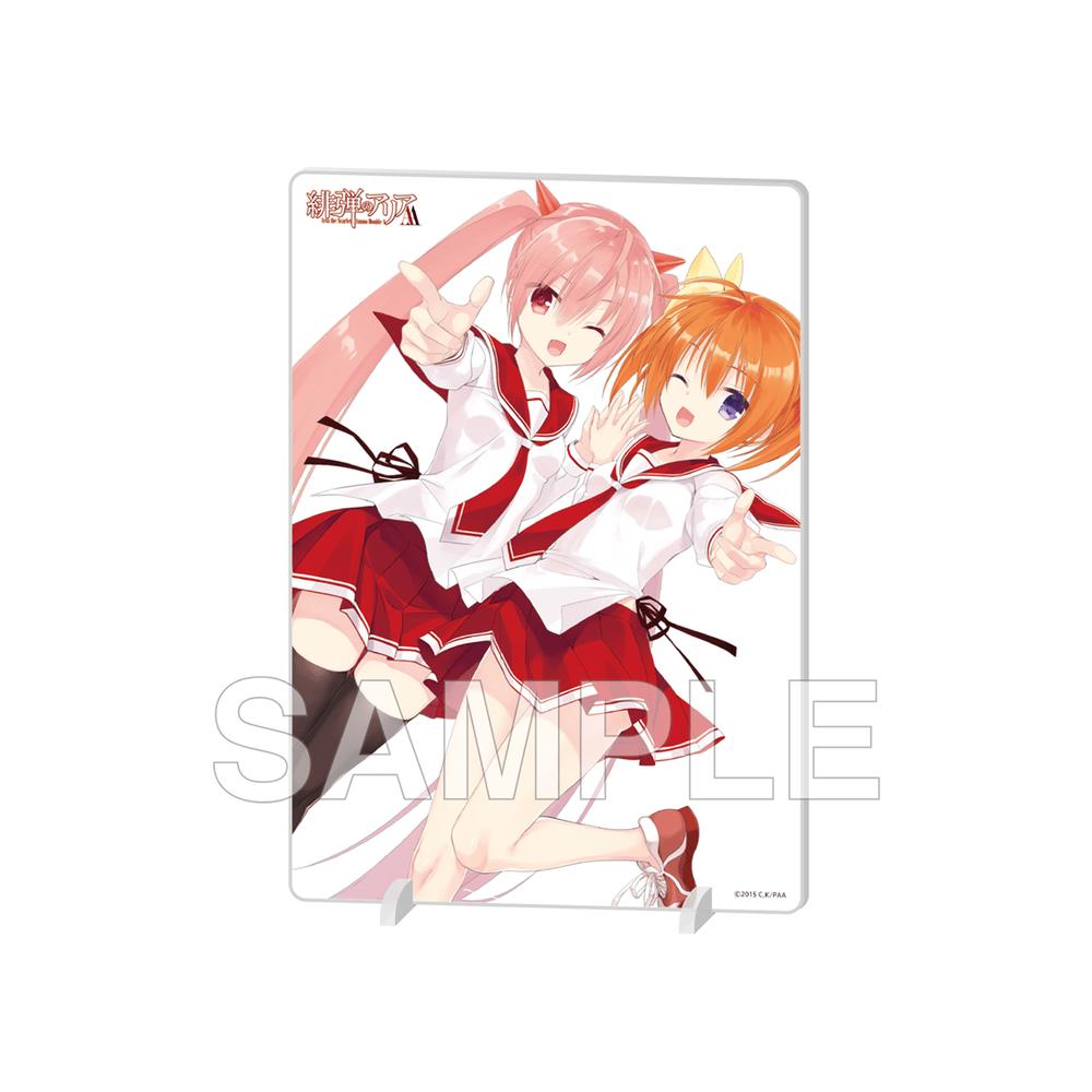 「緋弾のアリアAA」アクリルパネル シリーズアニメ化15周年記念 ver. あかり&アリア - 公式商品画像 | AniSmile