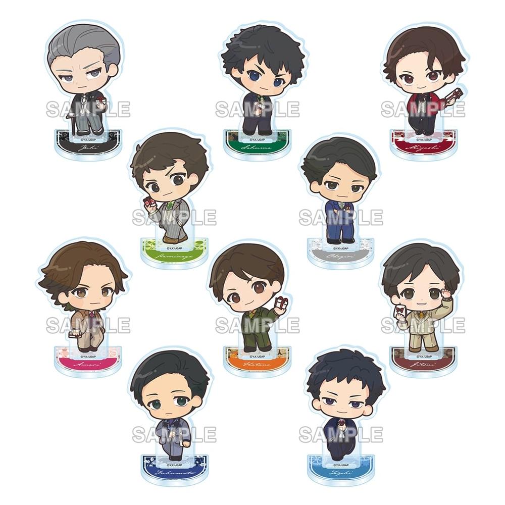 ジョーカー・ゲーム トレーディングミニキャラアクリルスタンドフィギュア Anime 10th anniversary PACK - 公式商品画像 | AniSmile
