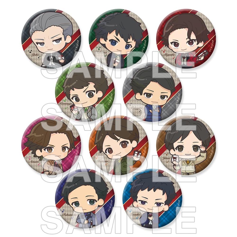 ジョーカー・ゲーム トレーディング缶バッジ Anime 10th anniversary ver.MINI PACK - 公式商品画像 | AniSmile