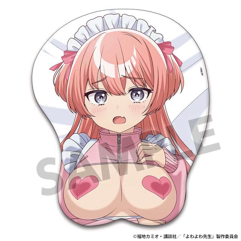 よわよわ先生 描き下ろしビジュアルアクリルプレート 鶸村ひより A 画像 4 | AniSmile