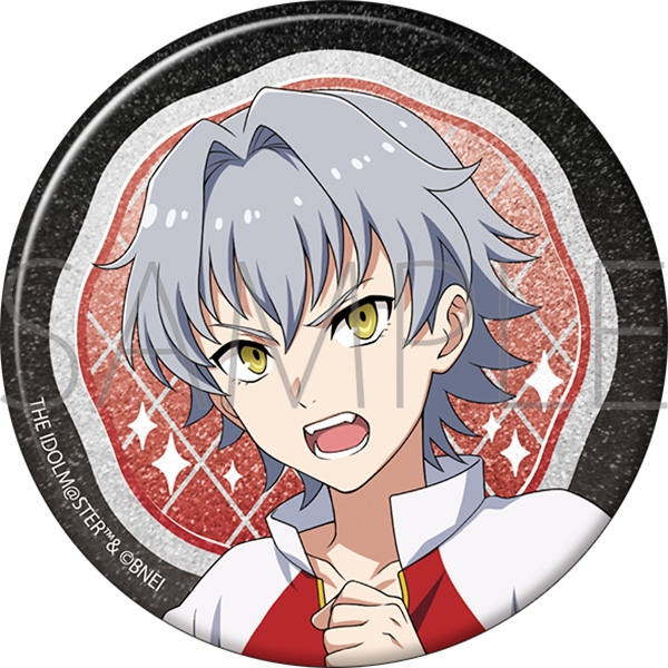 アイドルマスター SideM グリッター缶バッジ/牙崎漣 リメンバーショット - 公式商品画像 | AniSmile