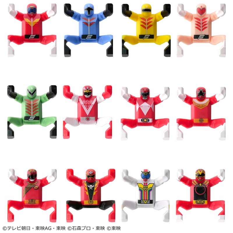 スーパー戦隊シリーズ 立体マグネット入りフィギュア-スーパー戦隊大好(だいす) - 公式商品画像 | AniSmile