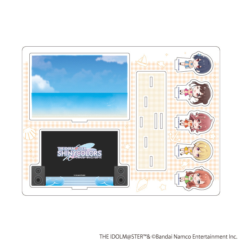 アクリルジオラマ「アイドルマスター シャイニーカラーズ」03/283プロ 放課後クライマックスガールズ セーラー風アイドル衣装ver.(ミニキャライラスト) - 公式商品画像 | AniSmile