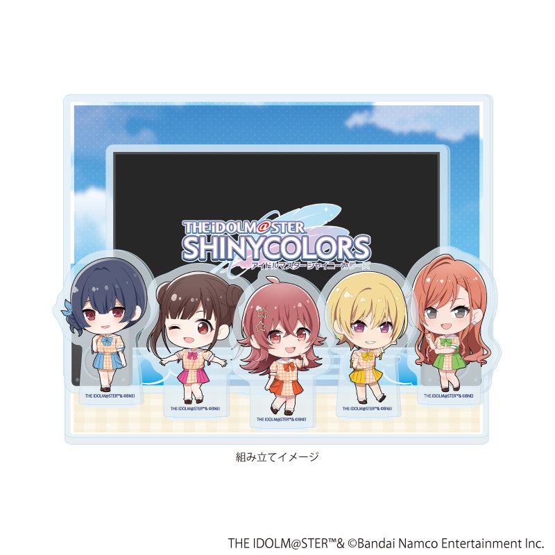 アクリルジオラマ「アイドルマスター シャイニーカラーズ」03/283プロ 放課後クライマックスガールズ セーラー風アイドル衣装ver.(ミニキャライラスト) 画像 2 | AniSmile