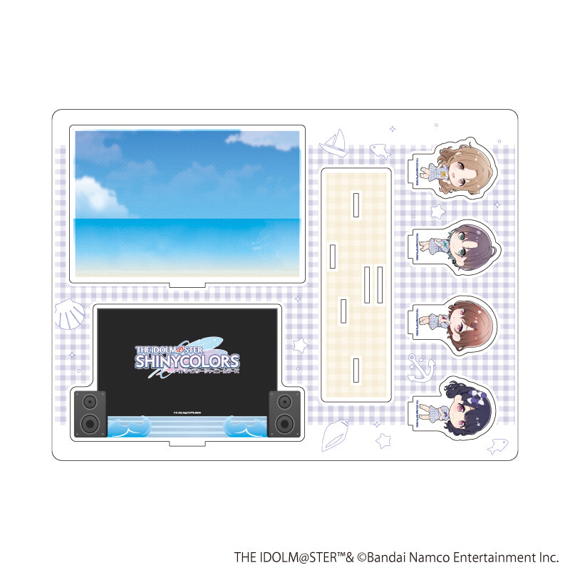 アクリルジオラマ「アイドルマスター シャイニーカラーズ」02/283プロ ノクチル セーラー風アイドル衣装ver.(ミニキャライラスト) - 公式商品画像 | AniSmile
