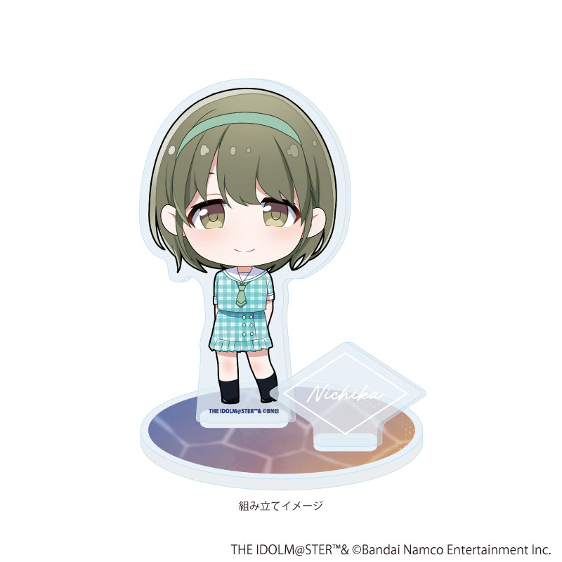 アクリルスタンドプレート「アイドルマスター シャイニーカラーズ」10/七草にちか セーラー風アイドル衣装ver.(ミニキャライラスト) 画像 2 | AniSmile