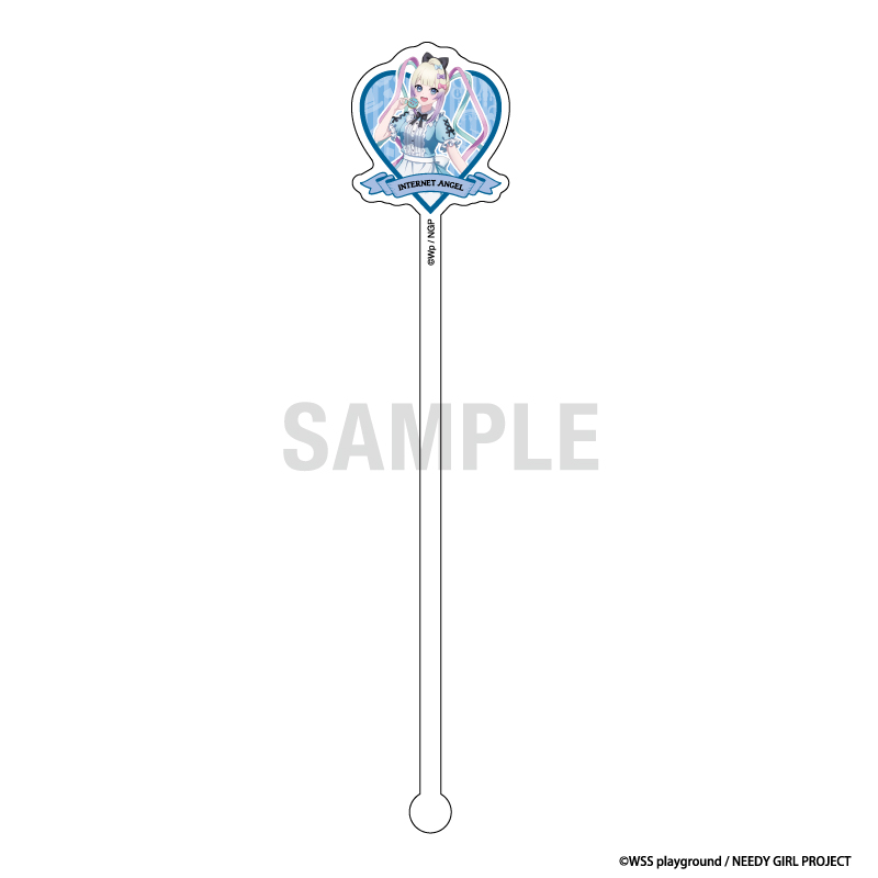 NEEDY GIRL OVERDOSE アクリルマドラー 超てんちゃん アリスver - 公式商品画像 | AniSmile