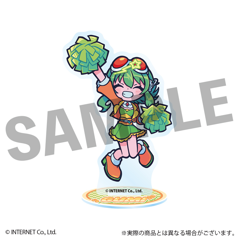 VOCALOID GUMI フレフレンズアクリルスタンド フレフレVer. - 公式商品画像 | AniSmile