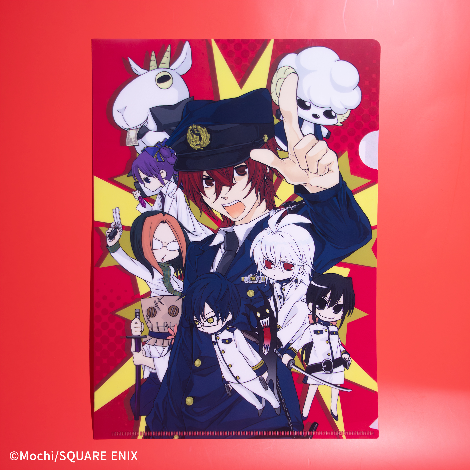 【キューティクル探偵因幡】A4クリアファイルセット(2枚):Type A - 公式商品画像 | AniSmile