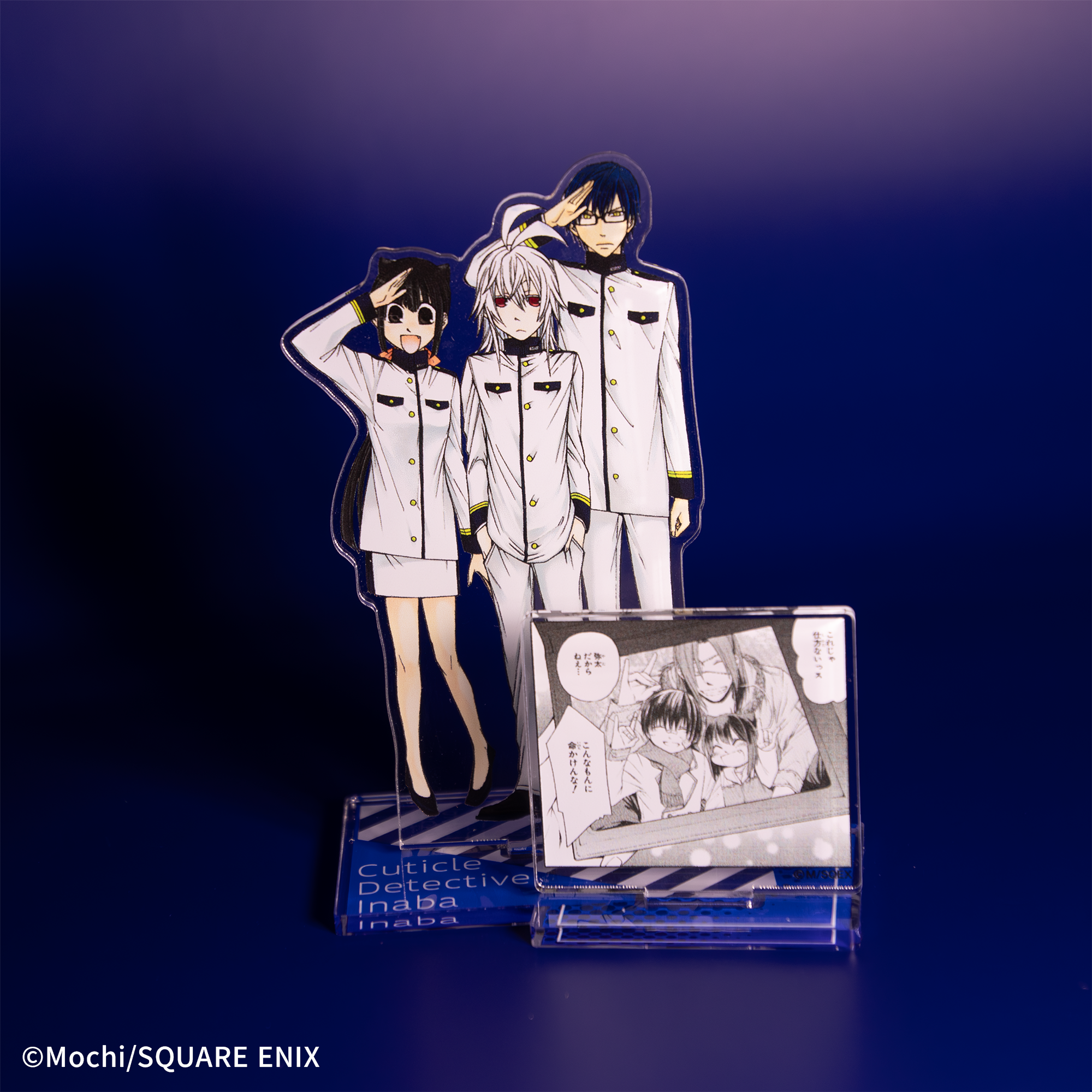 【キューティクル探偵因幡】アクリルスタンド:因幡遥&篠塚弥太郎&三澤夏輝 画像 4 | AniSmile
