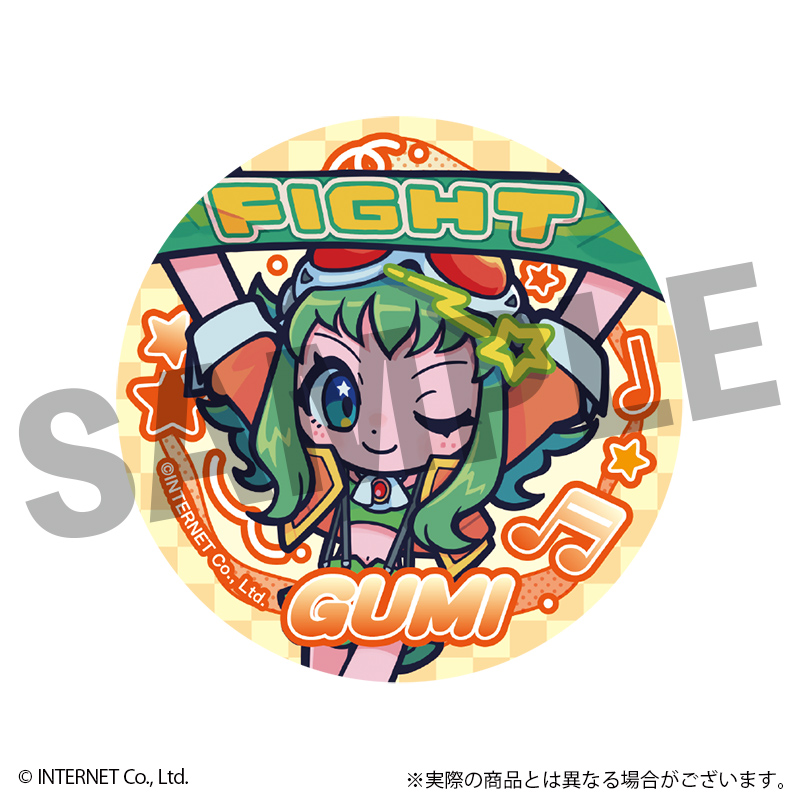 VOCALOID GUMI トレーディングフレフレンズ缶バッジ 全6種 画像 2 | AniSmile