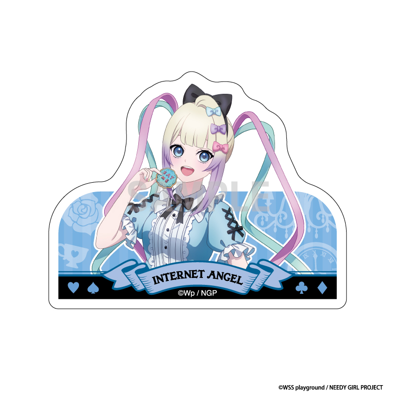 NEEDY GIRL OVERDOSE アクリルメモクリップ 超てんちゃん アリスver 画像 3 | AniSmile