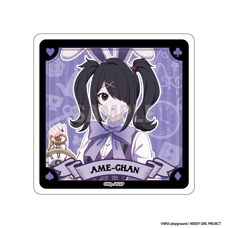 NEEDY GIRL OVERDOSE アクリルコースター あめちゃん 白うさぎver - 公式商品画像 | AniSmile